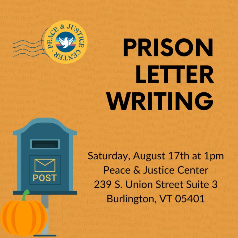 Prison Letter Writing